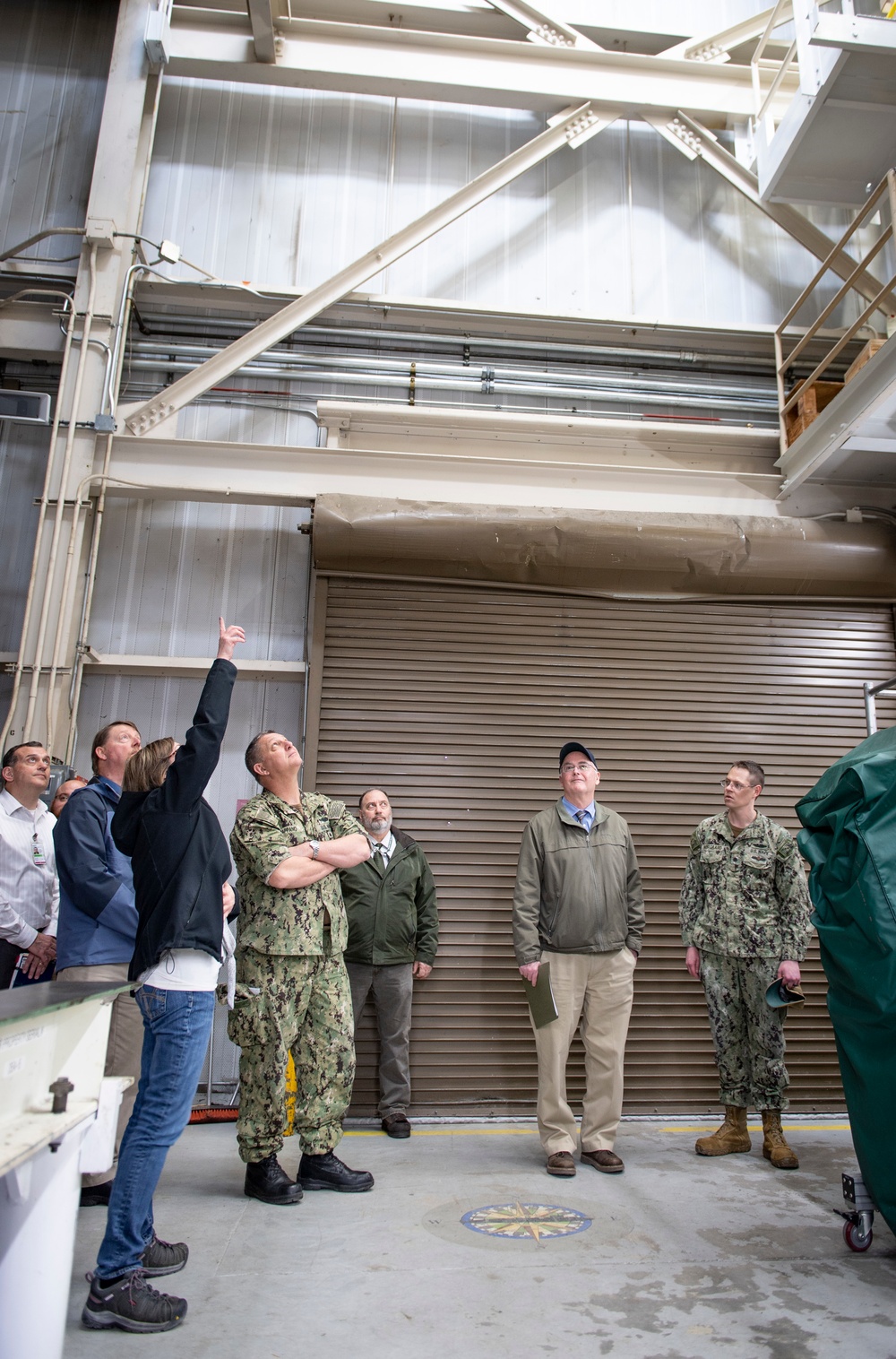 Rear Adm. Pappano Visits TRFB