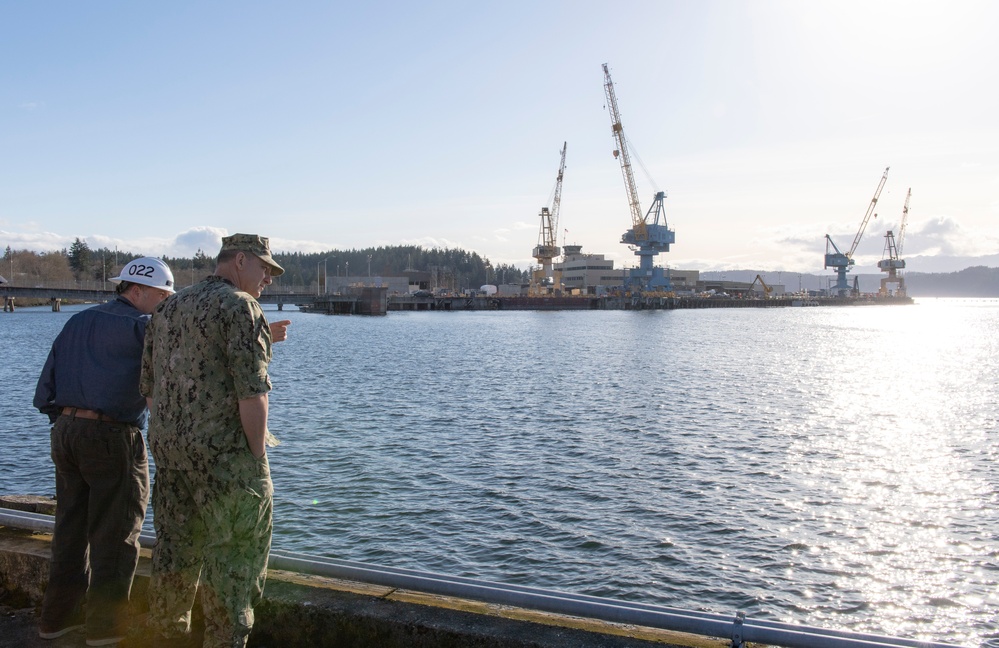 Rear Adm. Pappano Visits TRFB