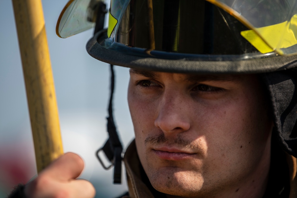 A day training with firefighters of Team Travis