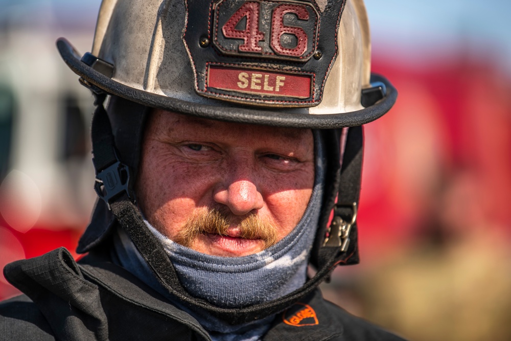 A day training with firefighters of Team Travis