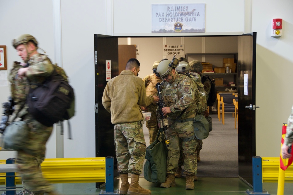 Exercise Rainier Kraken Deployment Line