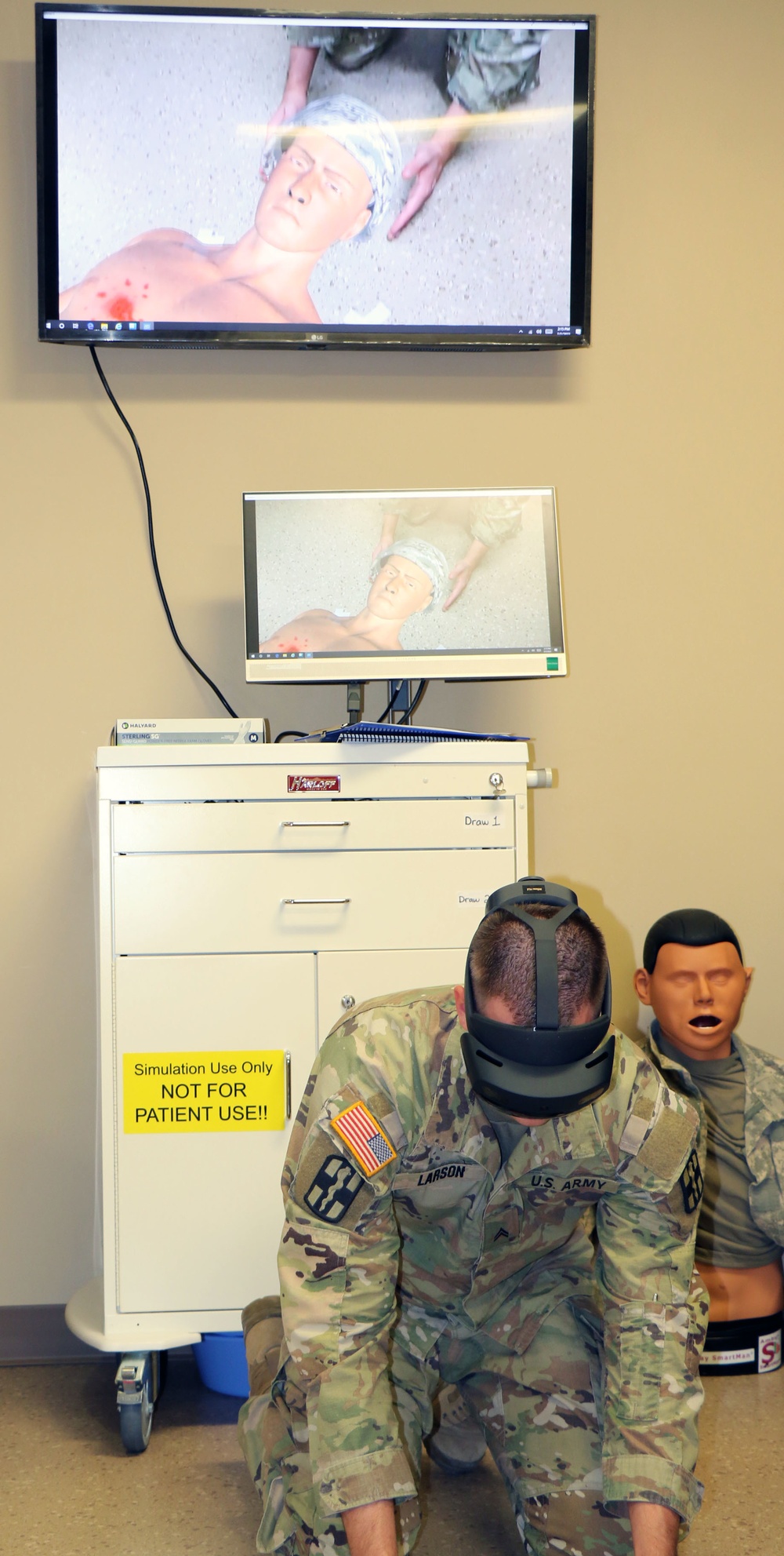 Medical Units conduct ATLS and ICTL in a simulation environment at WBAMC