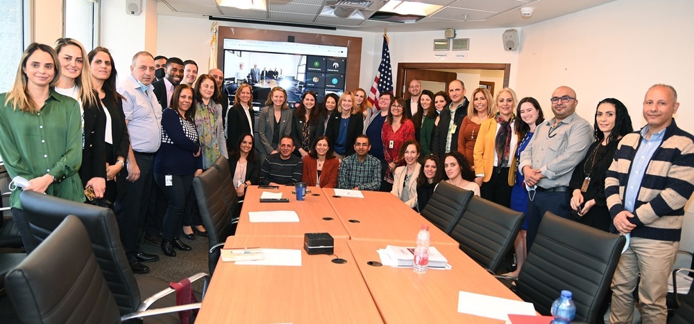 USAID DA Coleman with USAID/WBG Staff