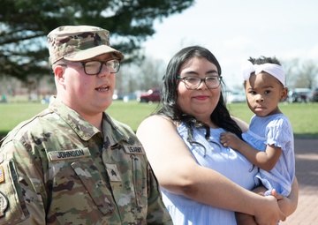 SGT Johnson Reenlistment Ceremony