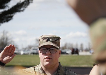 SGT Johnson Reenlistment Ceremony