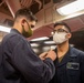 A Sailor is Frocked Aboard USS Ralph Johnson (DDG 114)