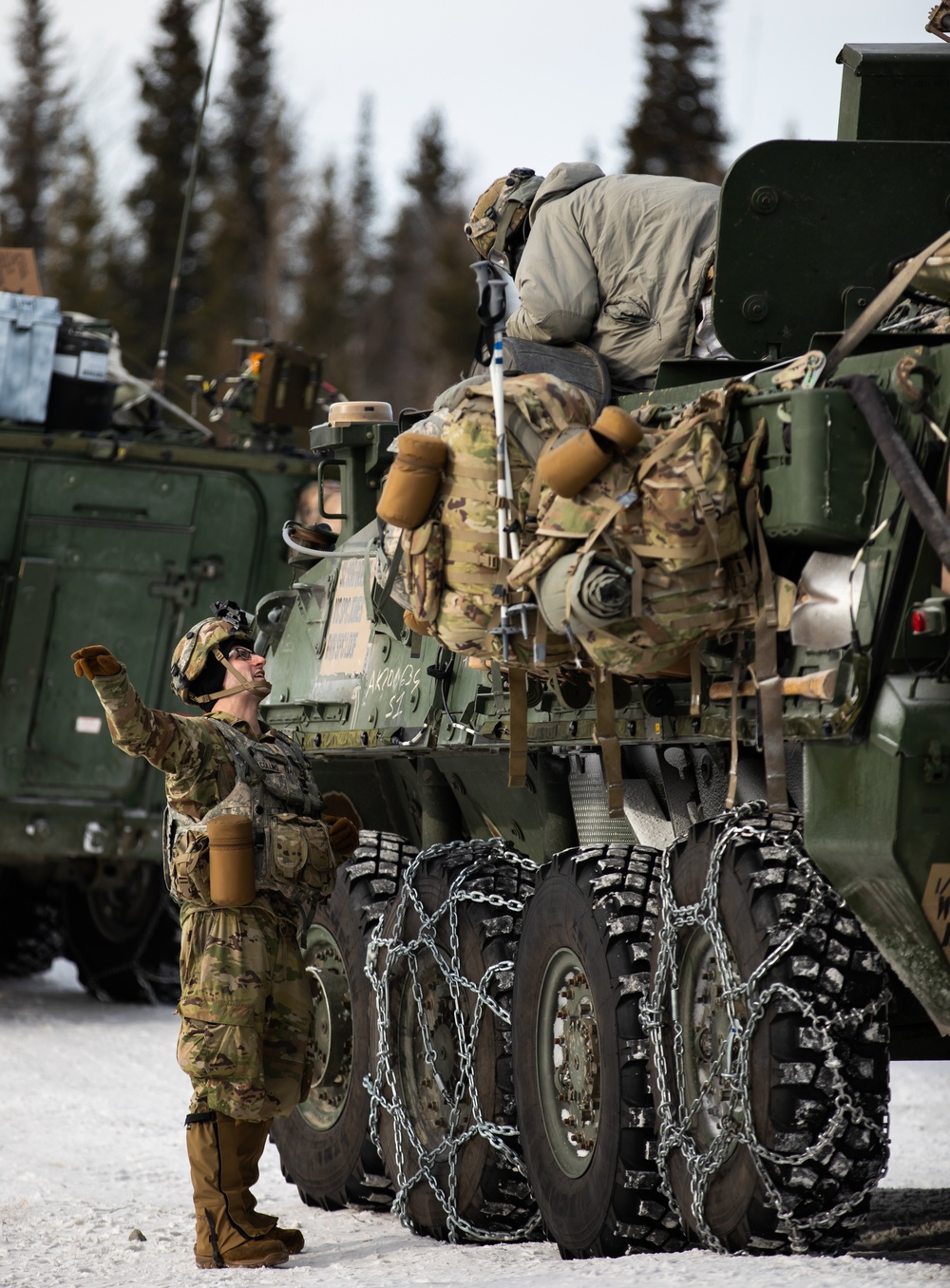 Infantrymen Execute Convoy Operations