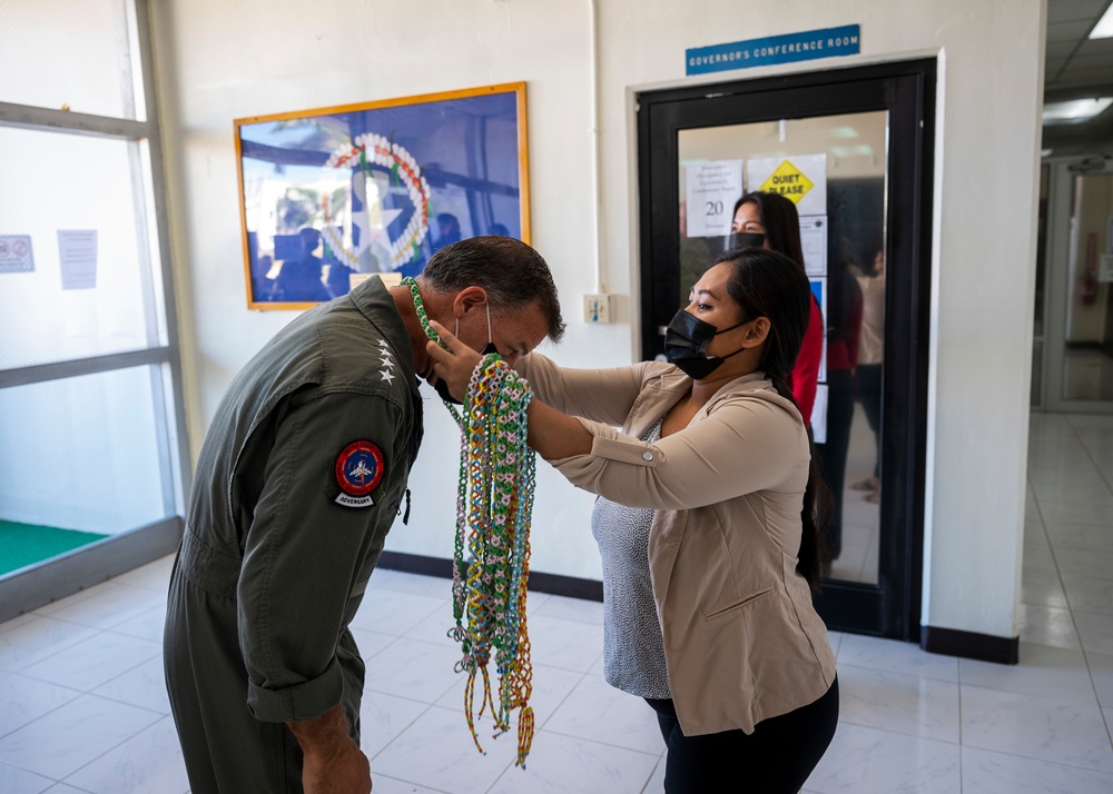 USINDOPACOM Commander Adm. Aquilino visits Guam, CNMI &amp; Palau