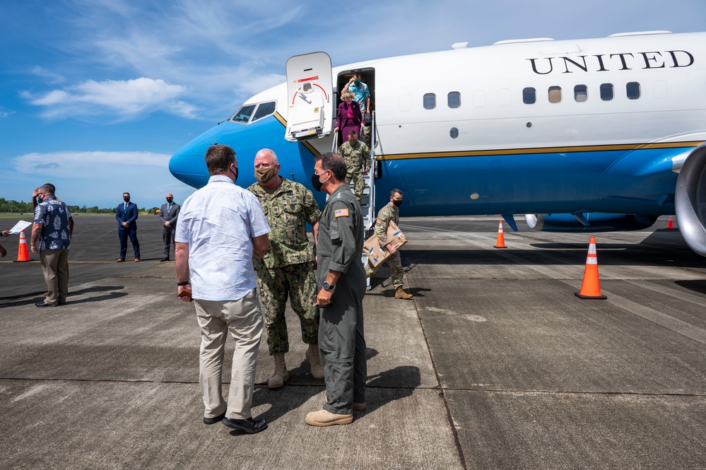 USINDOPACOM Commander Adm. Aquilino visits Guam, CNMI &amp; Palau