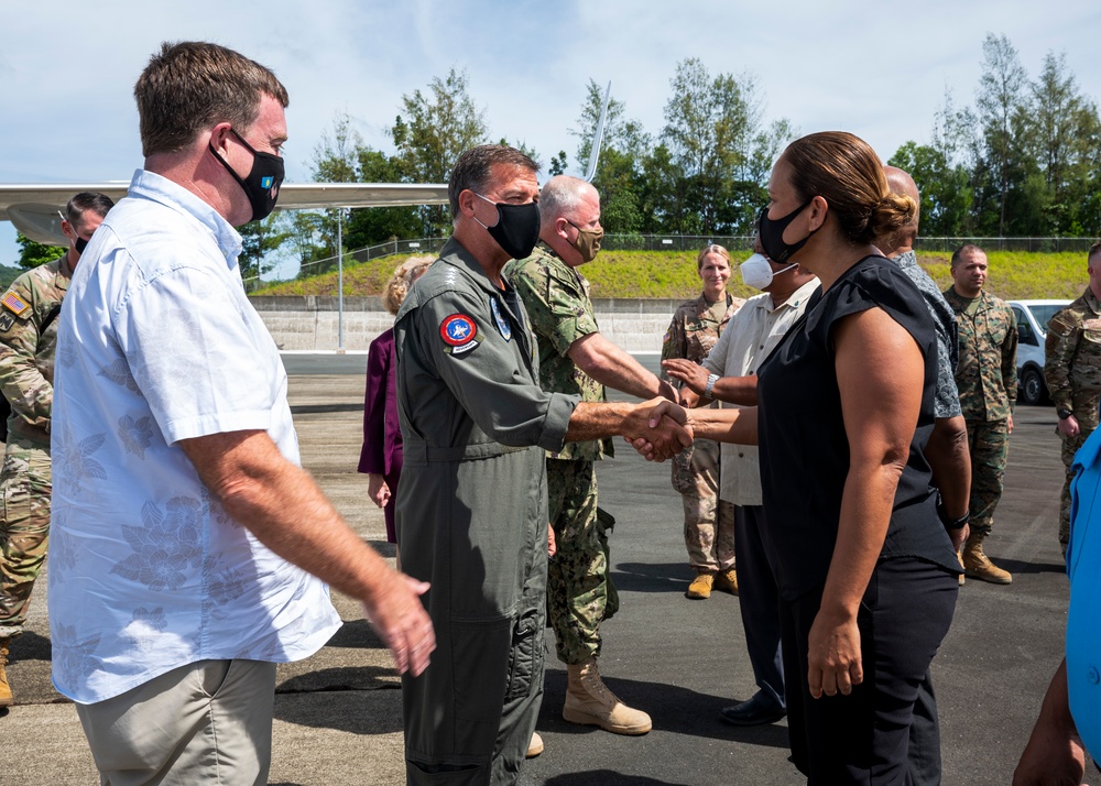 USINDOPACOM Commander Adm. Aquilino visits Guam, CNMI &amp; Palau