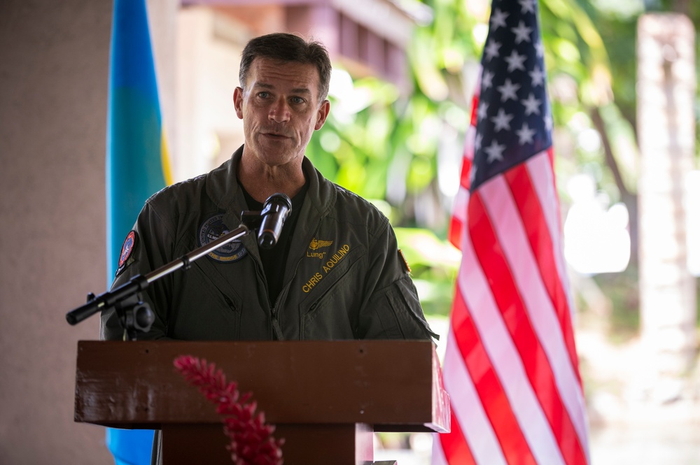 USINDOPACOM Commander Adm. Aquilino visits Guam, CNMI &amp; Palau