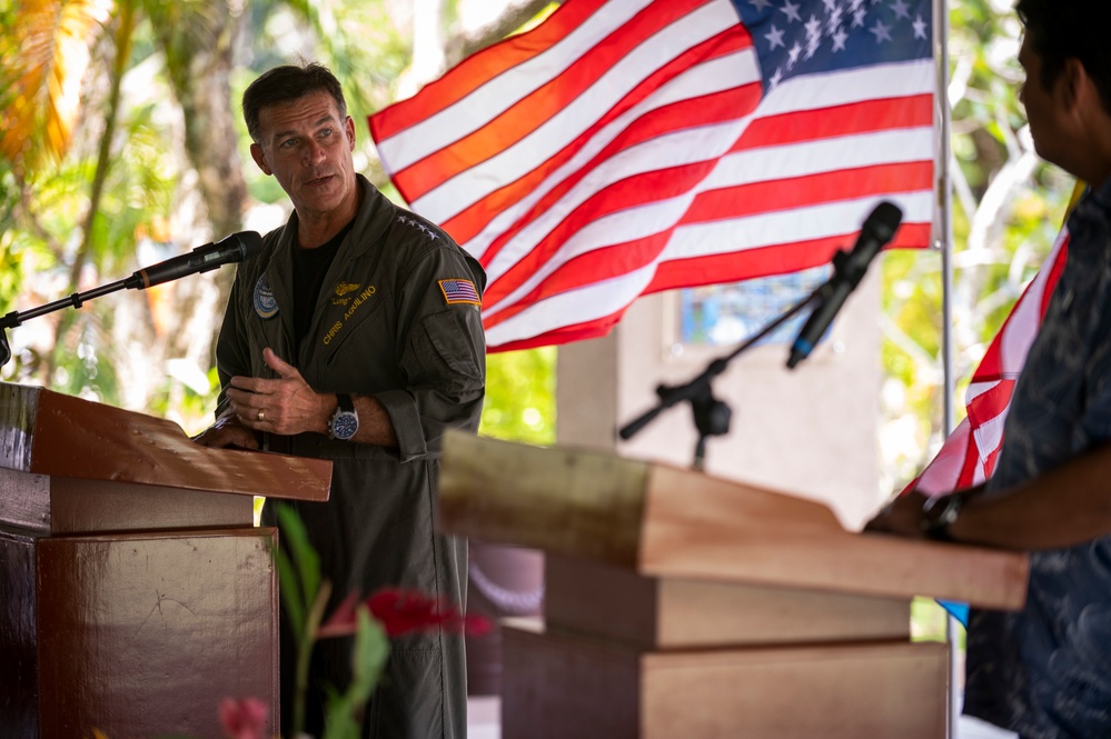 USINDOPACOM Commander Adm. Aquilino visits Guam, CNMI &amp; Palau