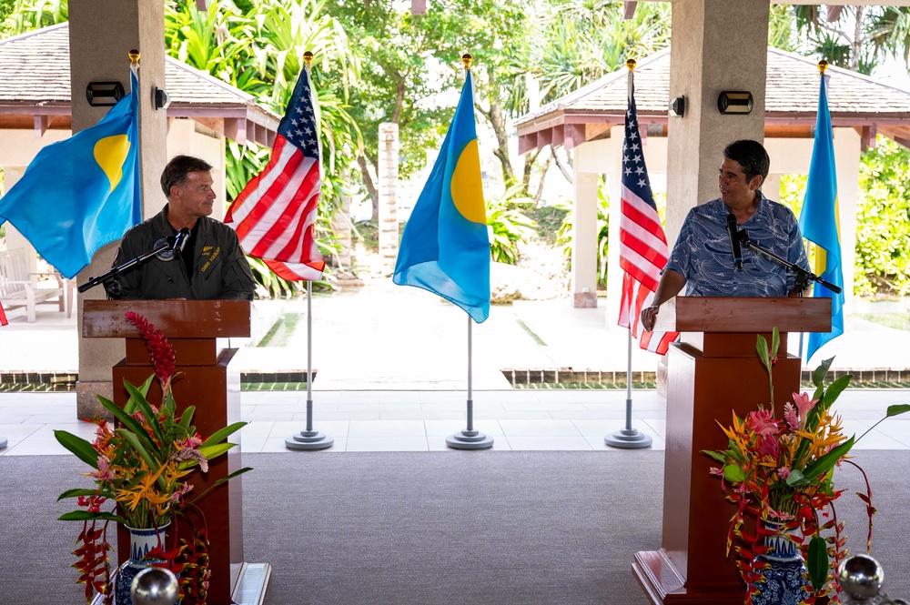 USINDOPACOM Commander Adm. Aquilino visits Guam, CNMI &amp; Palau