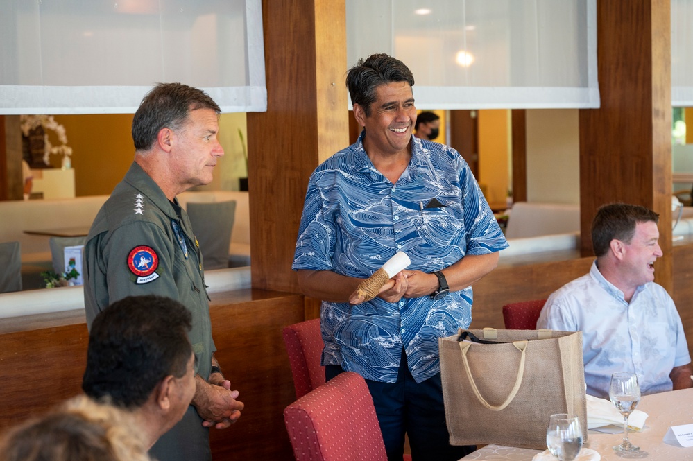 USINDOPACOM Commander Adm. Aquilino visits Guam, CNMI &amp; Palau