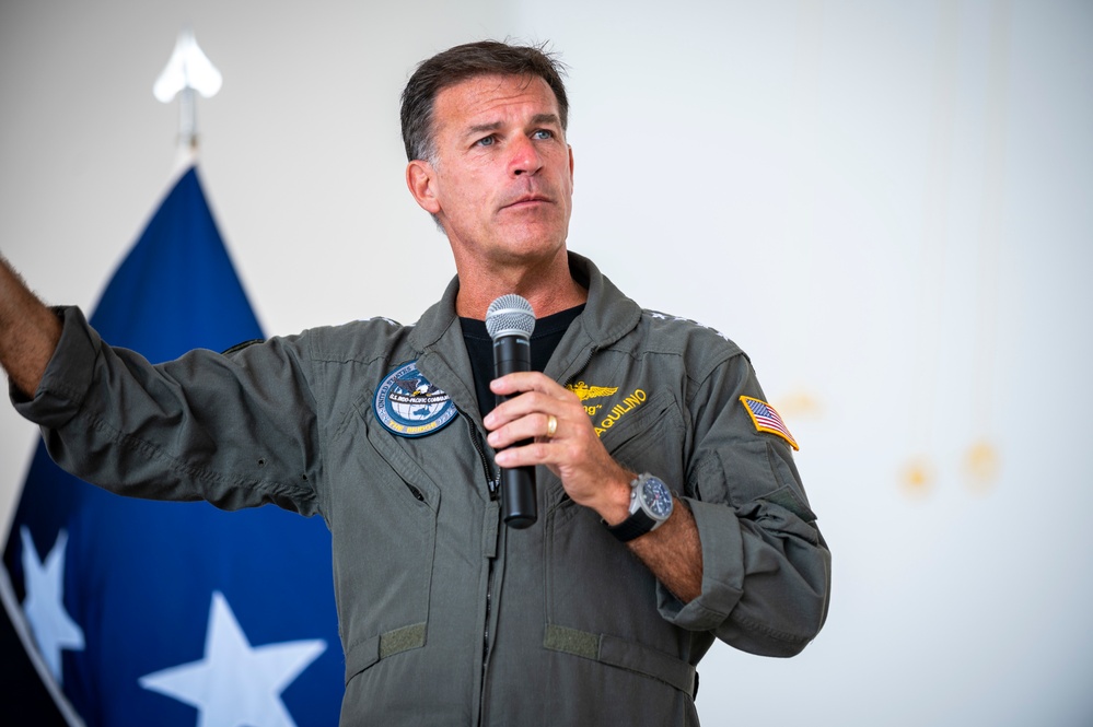 USINDOPACOM Commander Adm. Aquilino visits Guam, CNMI &amp; Palau