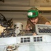 Sailors Aboard USS Ralph Johnson (DDG 114) Conduct Aircraft Maintenance