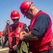 Sailors Aboard USS Ralph Johnson (DDG 114) Conduct Replenishment-at-Sea with USNS Guadalupe (T-AO-200)