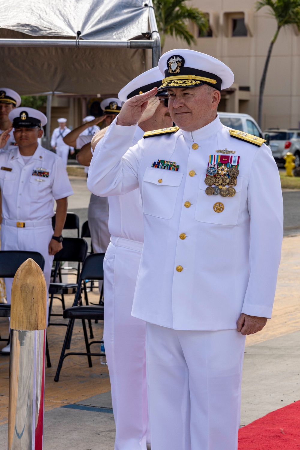 DESRON 31 Holds Change of Command Ceremony