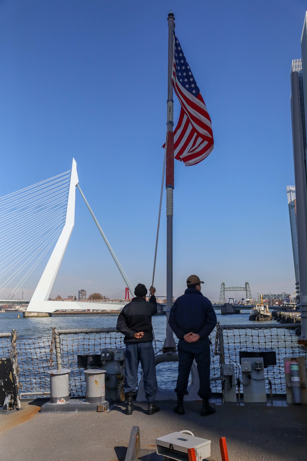 USS The Sullivans - Rotterdam, Netherlands Port