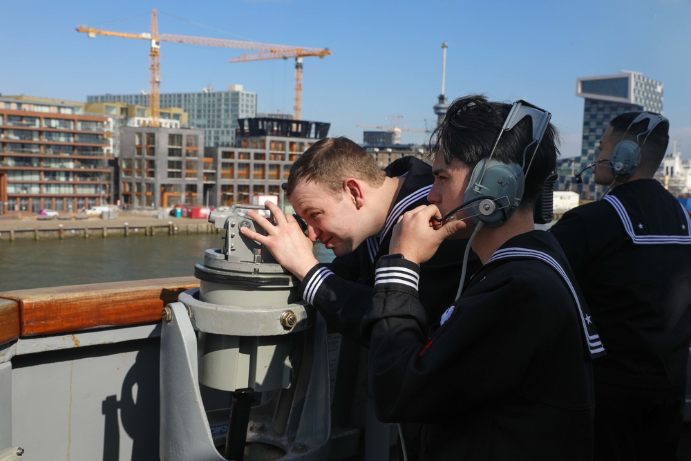 USS The Sullivans - Rotterdam, Netherlands Port