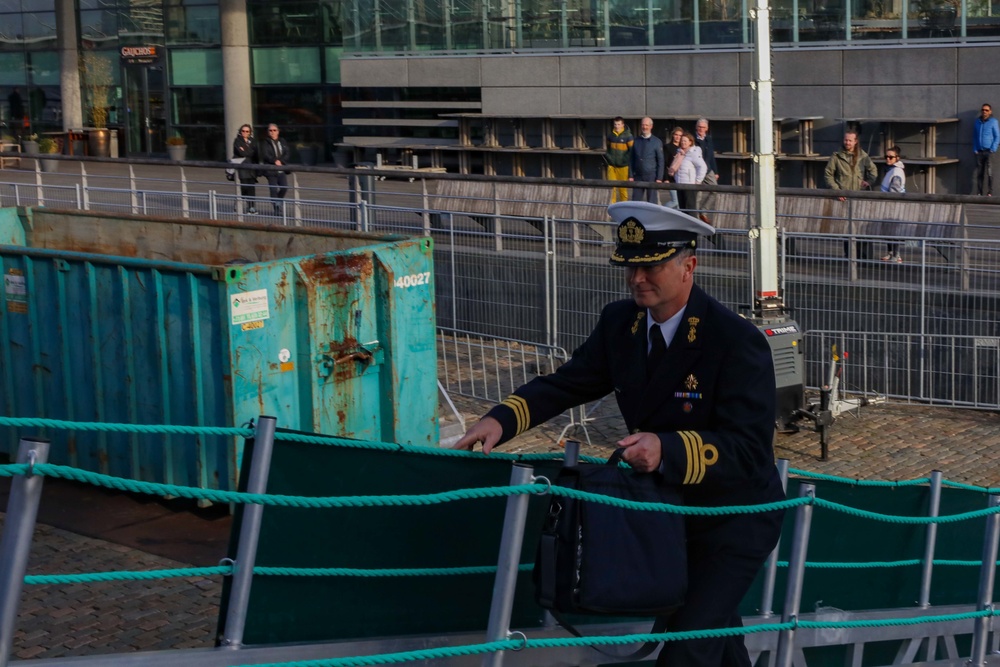 USS The Sullivans - Rotterdam, Netherlands Port