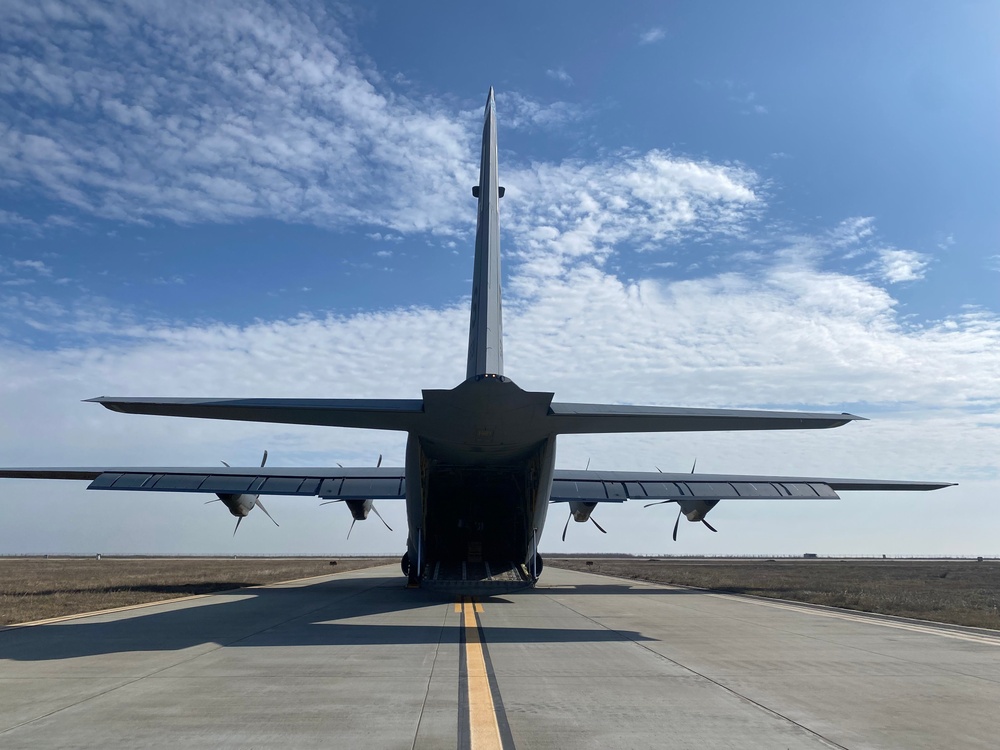 C130 Support Operations out of Romania