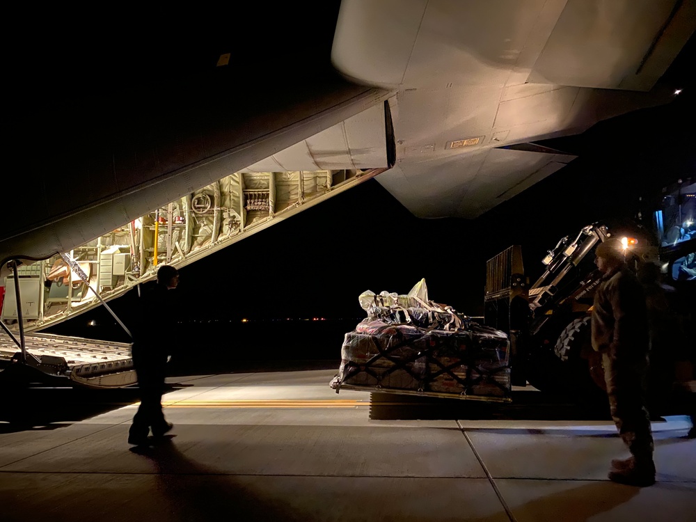 C130 Support Operations out of Romania