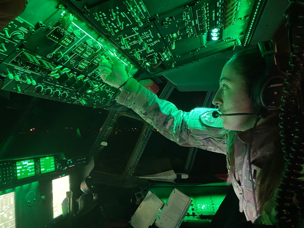 C130 Support Operations out of Romania