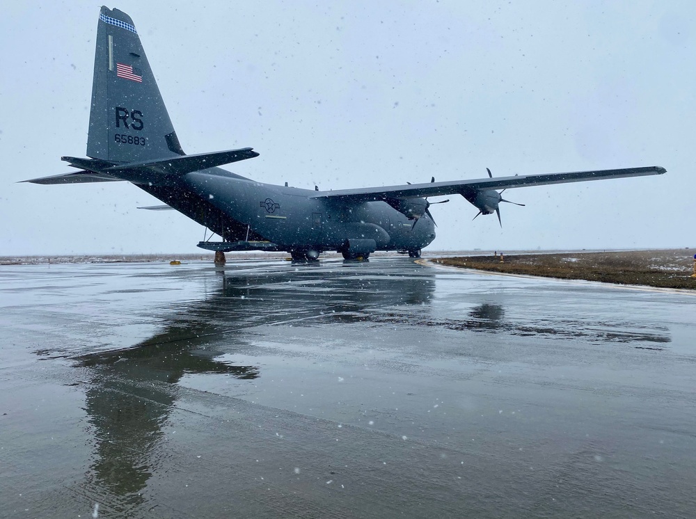 C130 Support Operations out of Romania