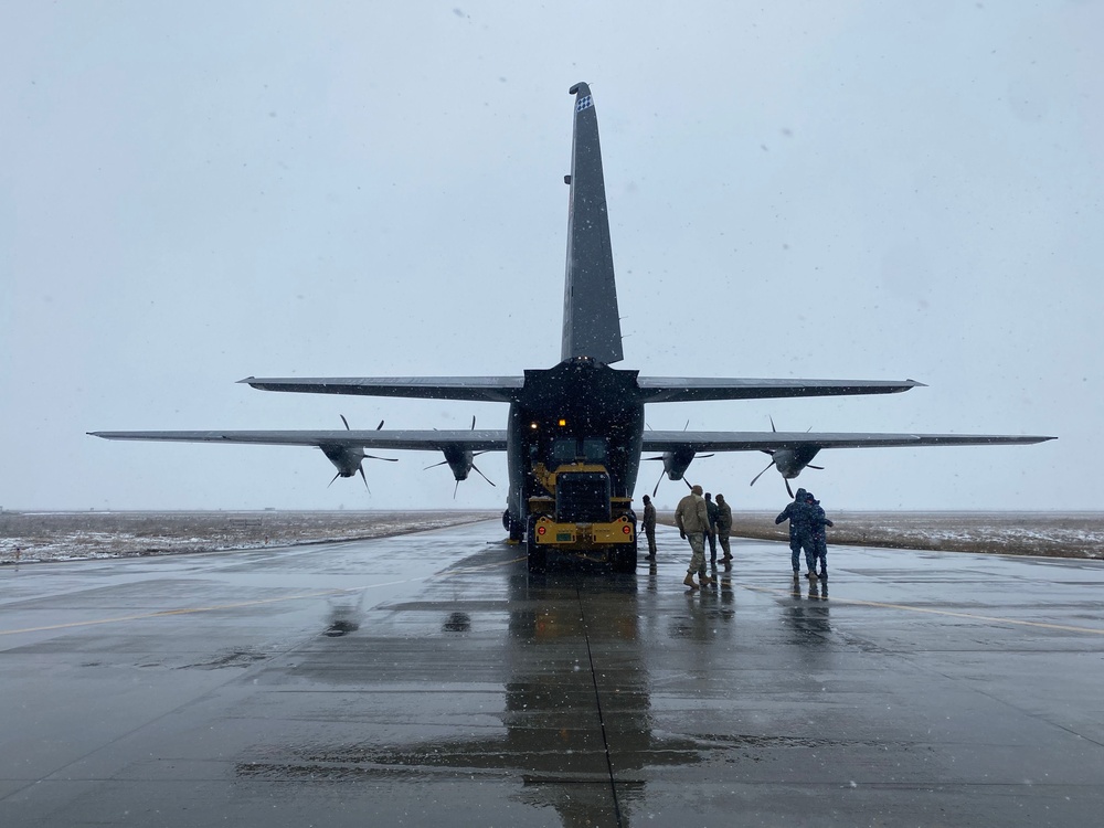 C130 Support Operations out of Romania