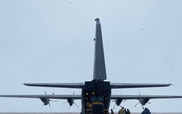 C130 Support Operations out of Romania