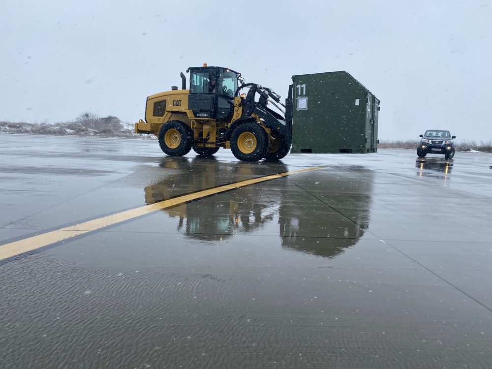 C130 Support Operations out of Romania