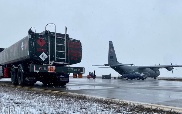 C130 Support Operations out of Romania
