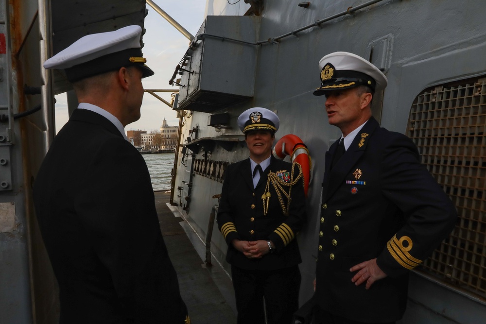 USS The Sullivans - Rotterdam, Netherlands Port