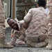 Kuwaiti and U.S. Soldiers exchange medical knowledge