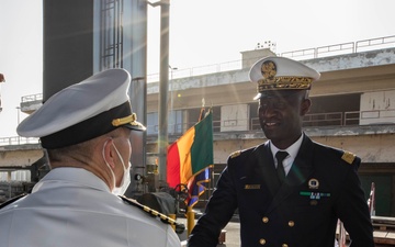 USS Hershel “Woody” Williams Hosts OE22 Senior Leadership Reception