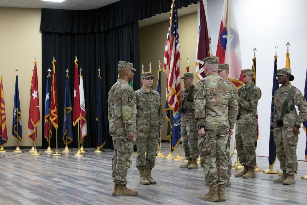 3rd Medical Command (Deployment Support) (Forward) change of command and responsibility ceremony