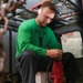 Abraham Lincoln Sailors conduct aircraft maintenance