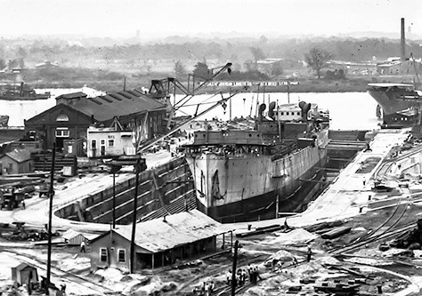 100 years of U.S. Aircraft Carriers Started at Norfolk Naval Shipyard