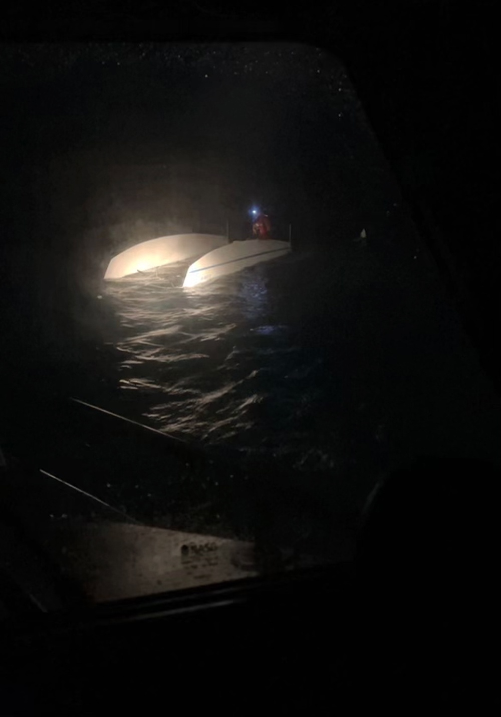 Coast Guard rescues man from capsized vessel 18 miles east of Ponce Inlet