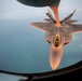 50th EARS refuels F-22 Raptors