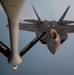 50th EARS refuels F-22 Raptors