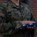 Half-mast ceremony held by Norwegians and Marines