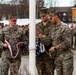 Half-mast ceremony held by Norwegians and Marines