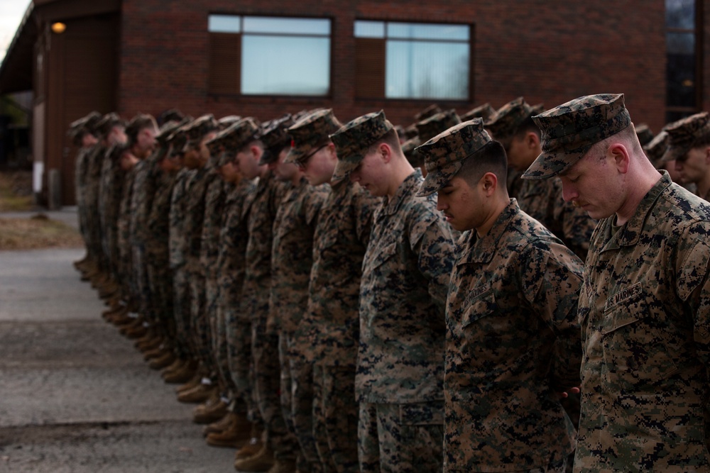 DVIDS - Images - Half-mast ceremony held by Norwegians and Marines ...