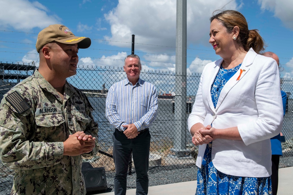 Queensland’s Premier Visits Frank Cable