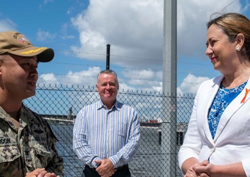 Queensland’s Premier Visits Frank Cable
