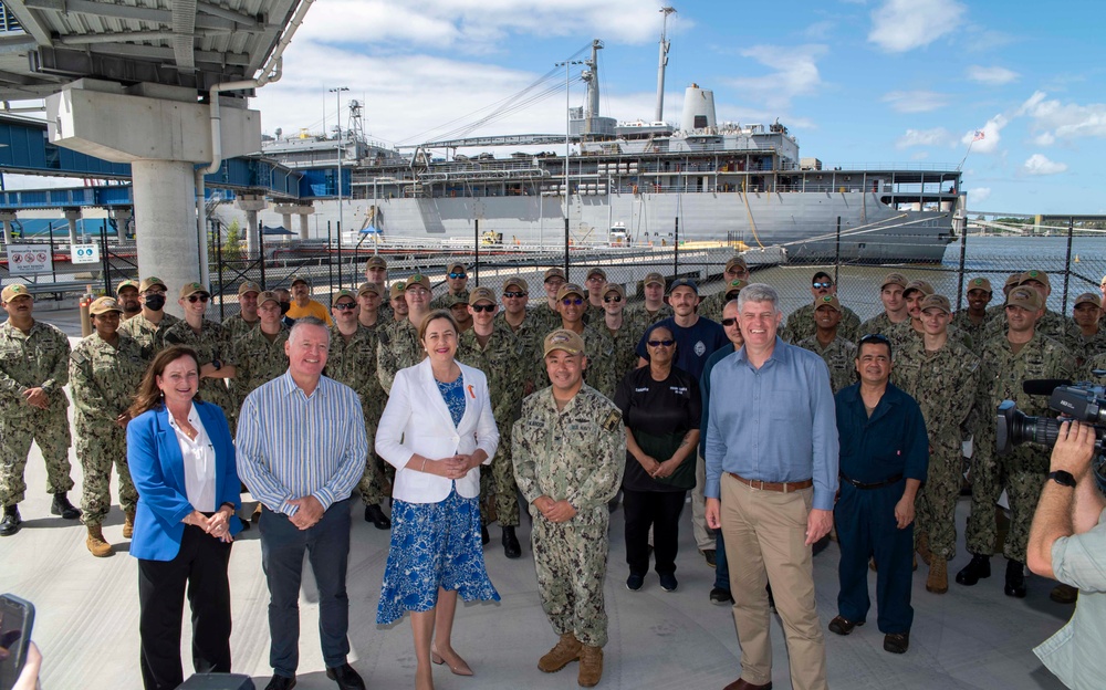 Queensland’s Premier Visits Frank Cable