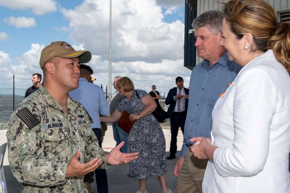 Queensland’s Premier Visits Frank Cable