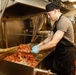 Abraham Lincoln Sailors prepare food